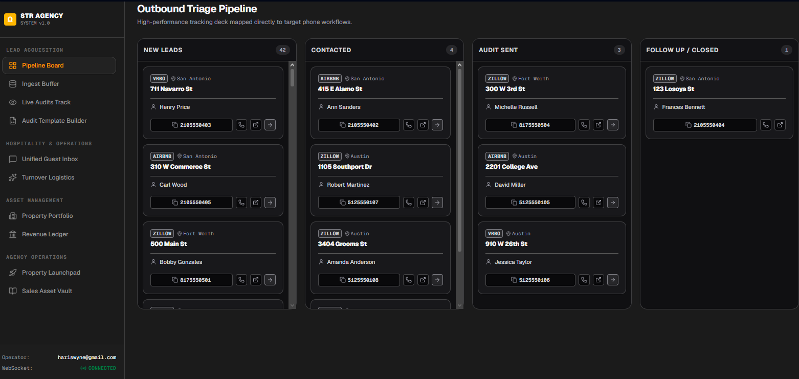 RemoteBnB CRM Engine